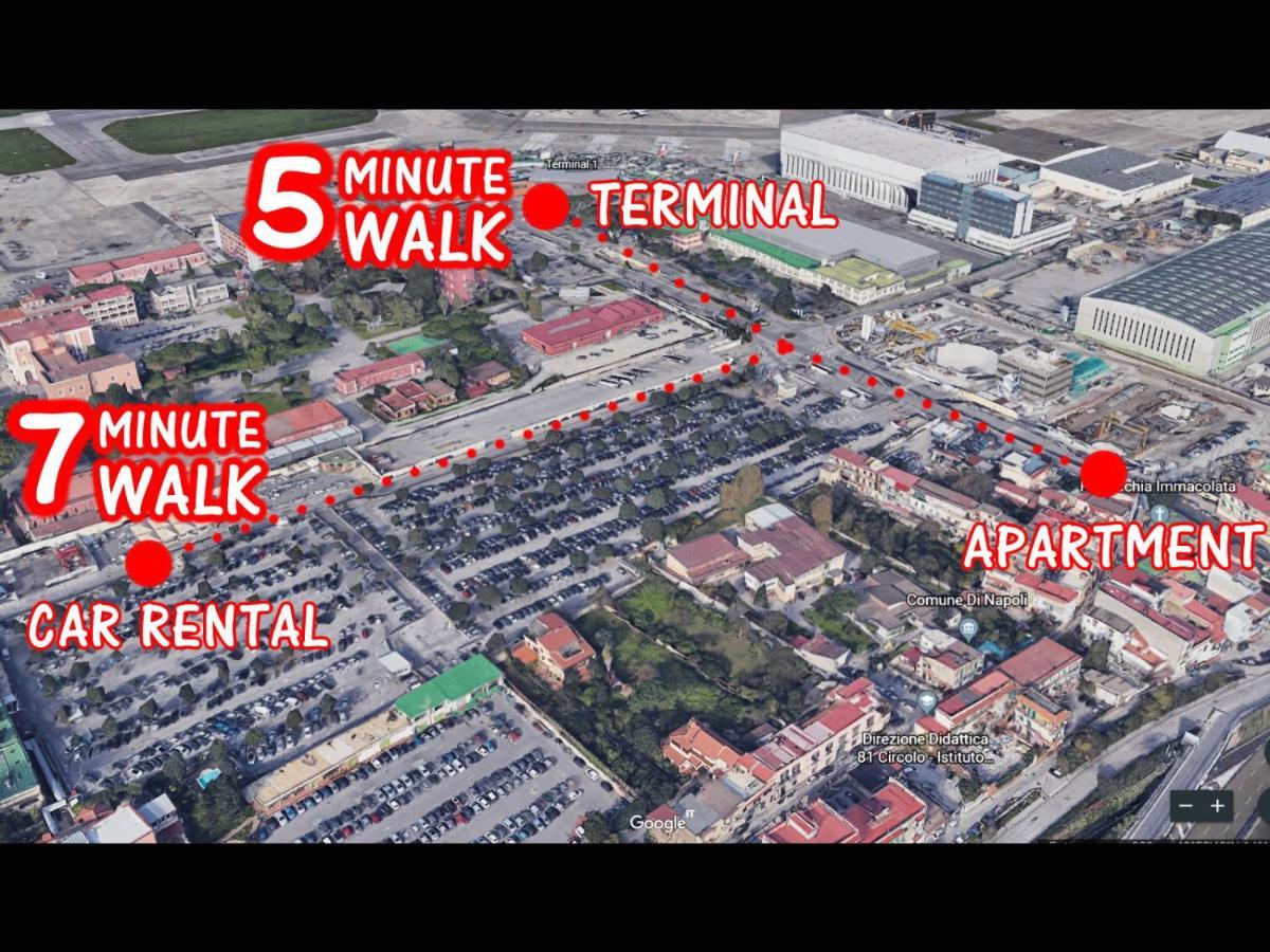 Appartement La Casetta Arancione Nell'Aeroporto Di Napoli Extérieur photo